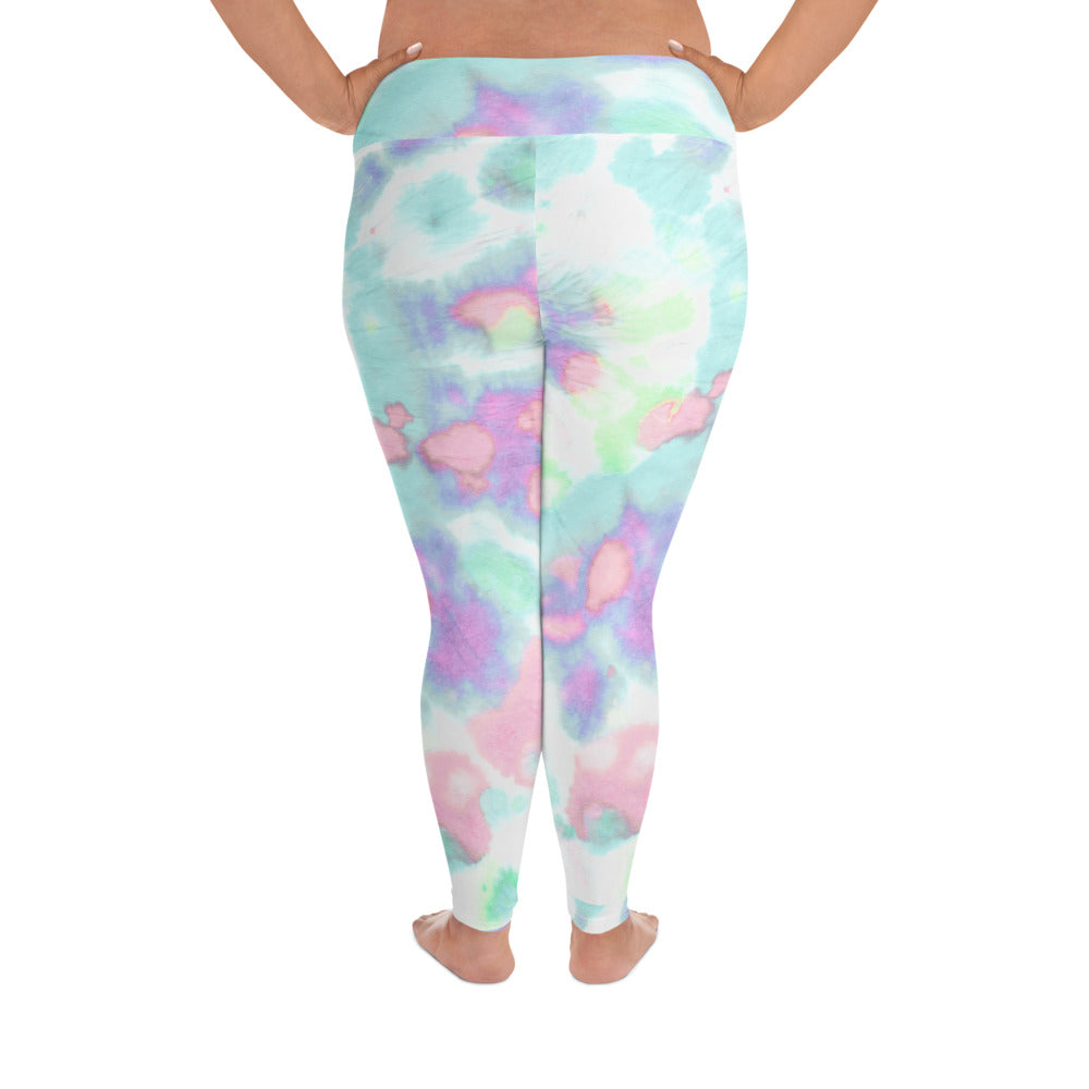 All-Over Print Plus Size Leggings Unisex Activewear Adult/Teen