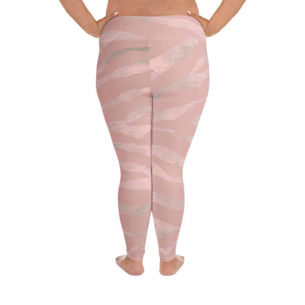All-Over Print Plus Size Leggings Unisex Activewear Adult/Teen