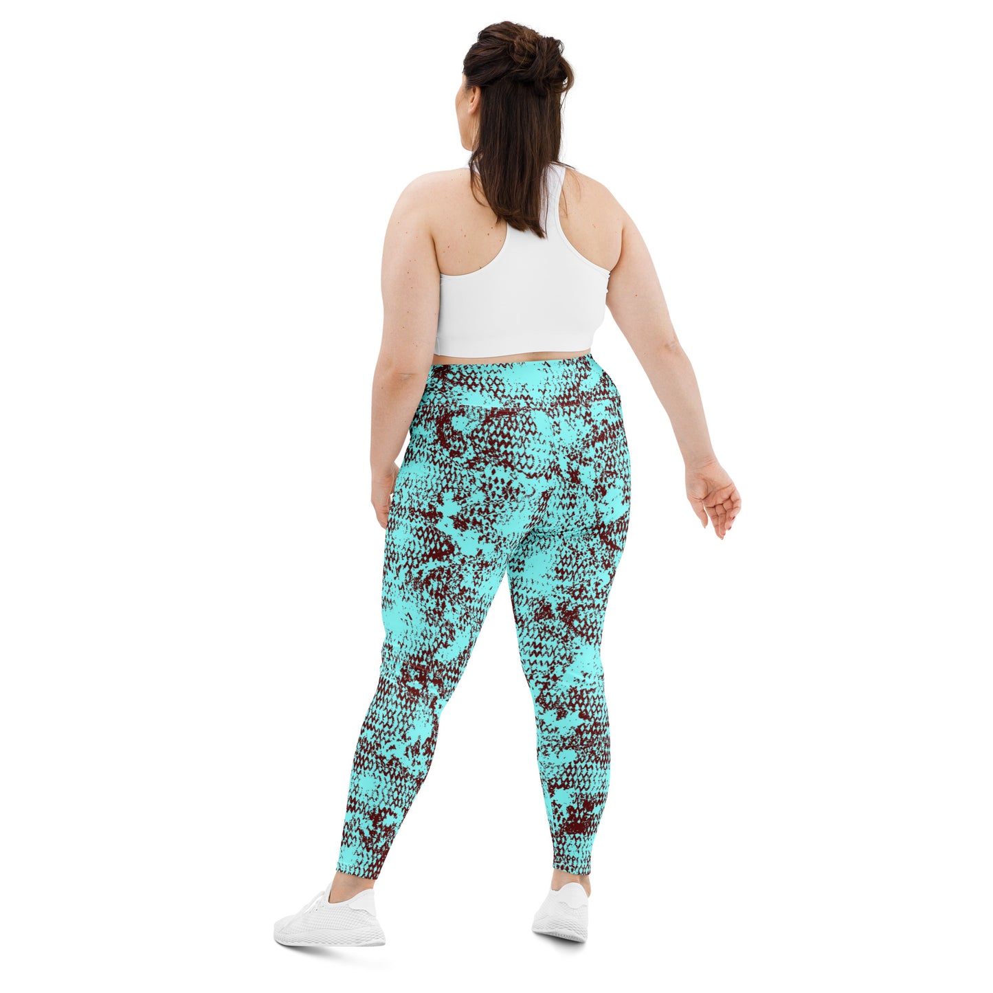 All-Over Print Plus Size Leggings Unisex Activewear Adult/Teen