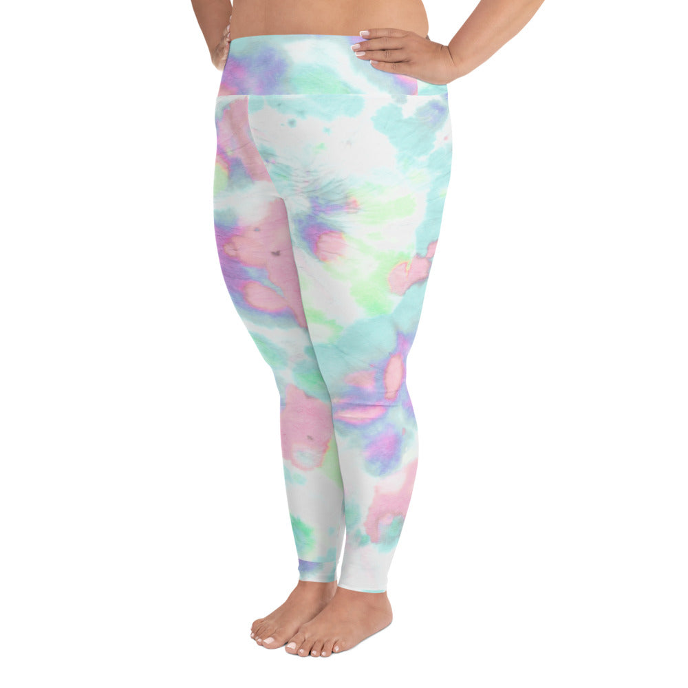 All-Over Print Plus Size Leggings Unisex Activewear Adult/Teen