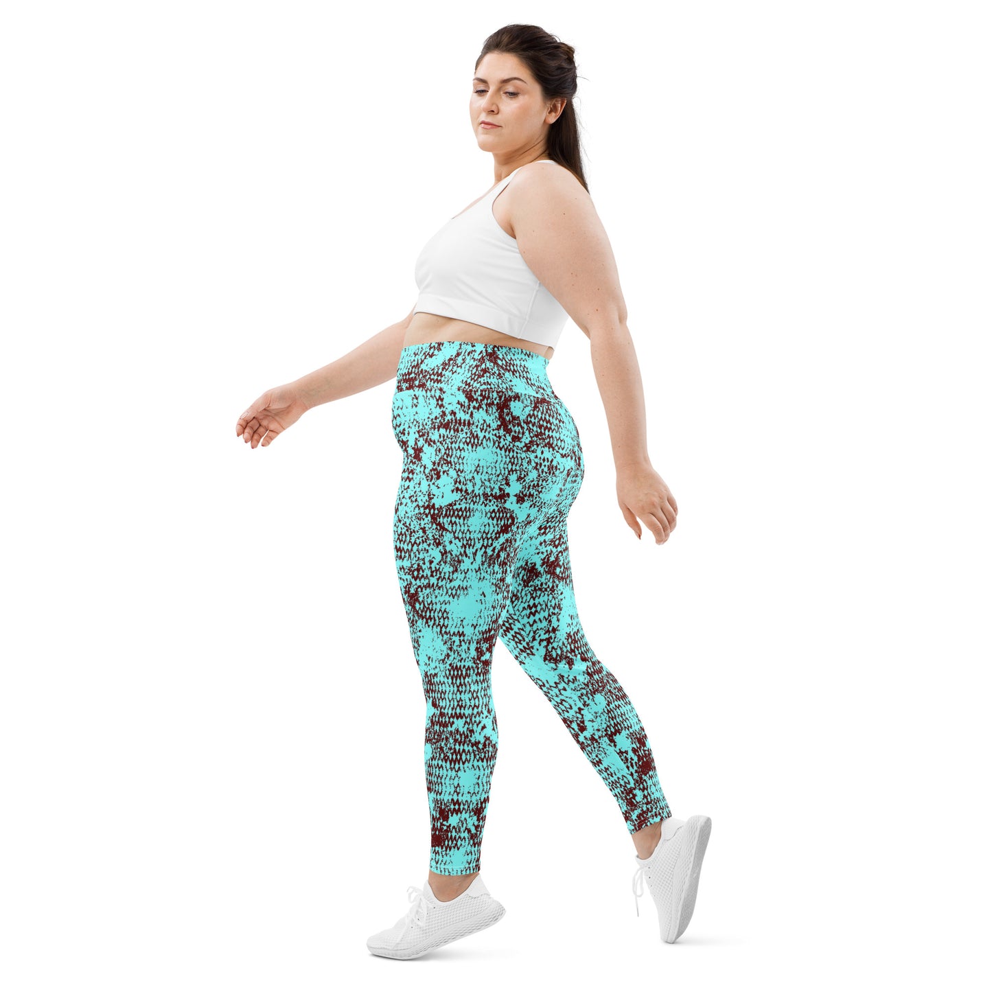 All-Over Print Plus Size Leggings Unisex Activewear Adult/Teen
