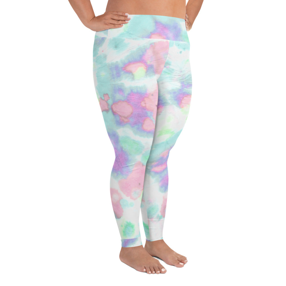 All-Over Print Plus Size Leggings Unisex Activewear Adult/Teen