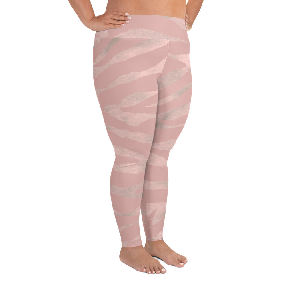 All-Over Print Plus Size Leggings Unisex Activewear Adult/Teen