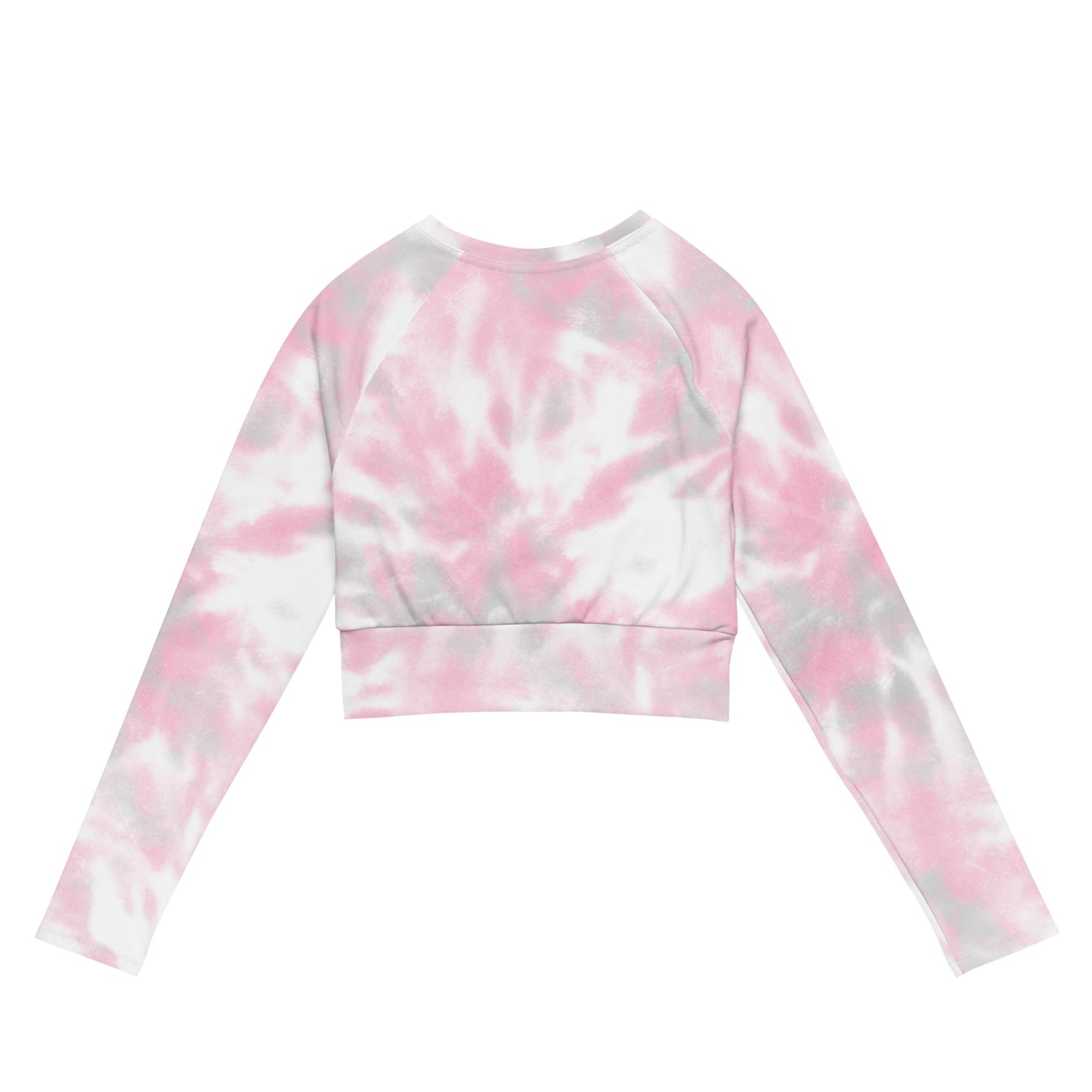 Recycled long-sleeve crop top Up To 6XL Unisex Adult Activewear Has Matching Bottoms Sold Separate