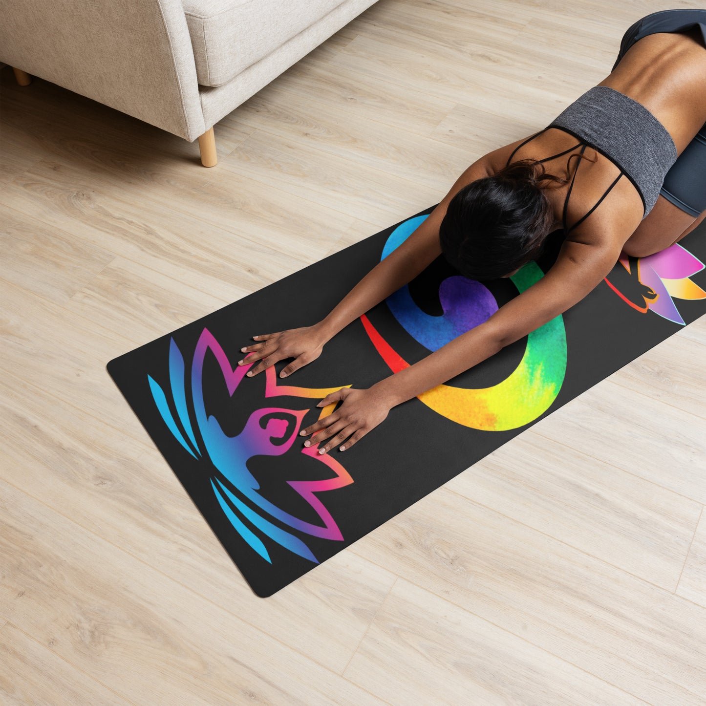 Yoga mat adult unisex colors red blue green purple black yellow Accessories