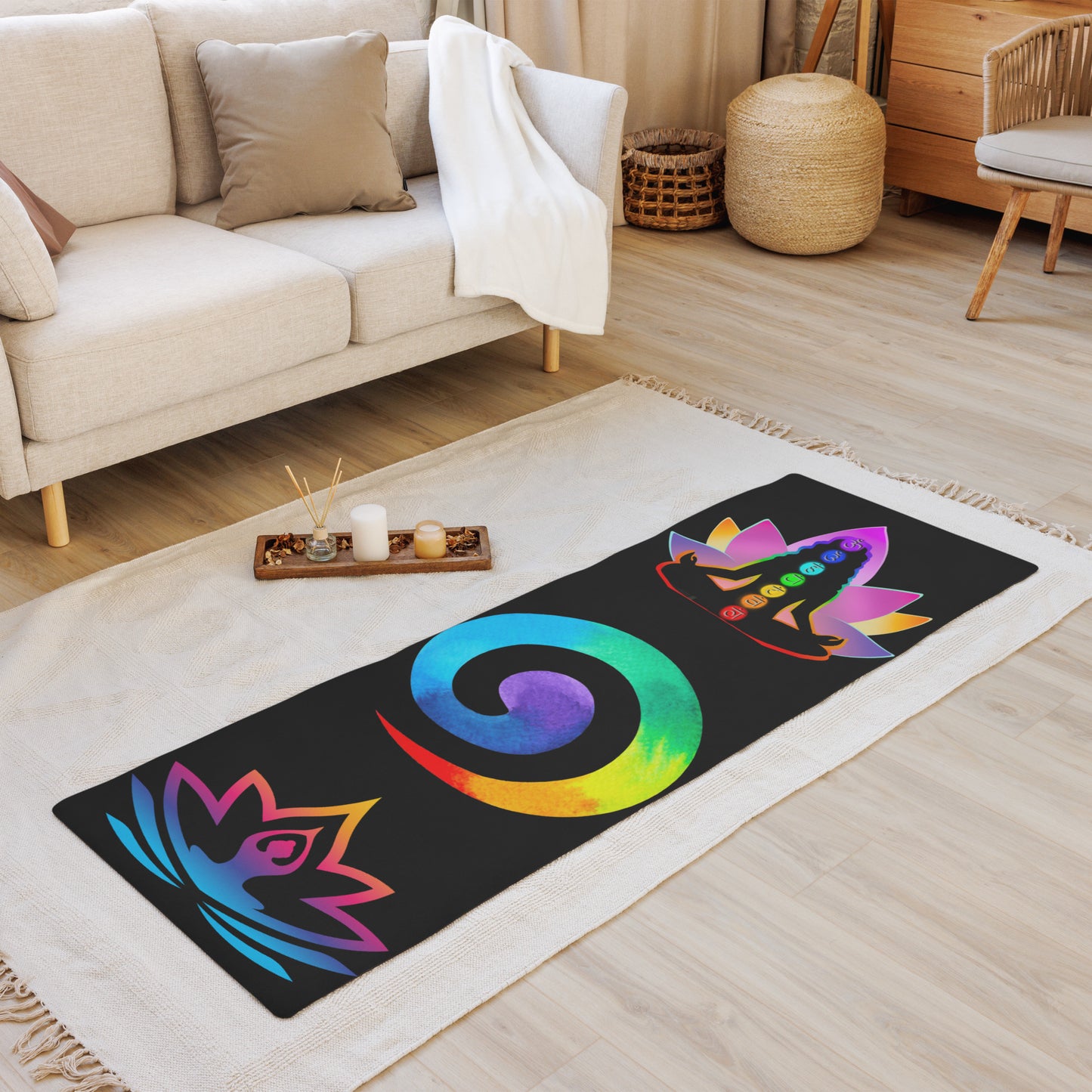 Yoga mat adult unisex colors red blue green purple black yellow Accessories