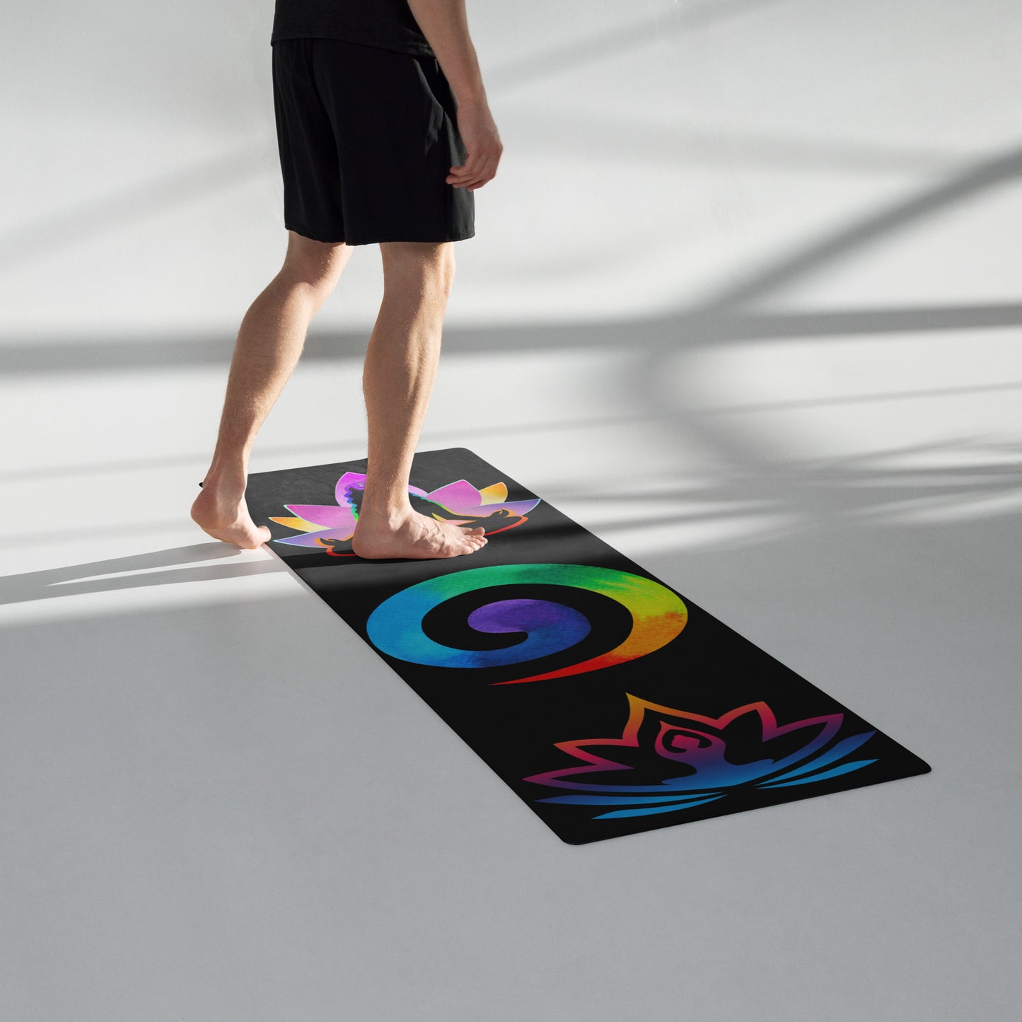 Yoga mat adult unisex colors red blue green purple black yellow Accessories