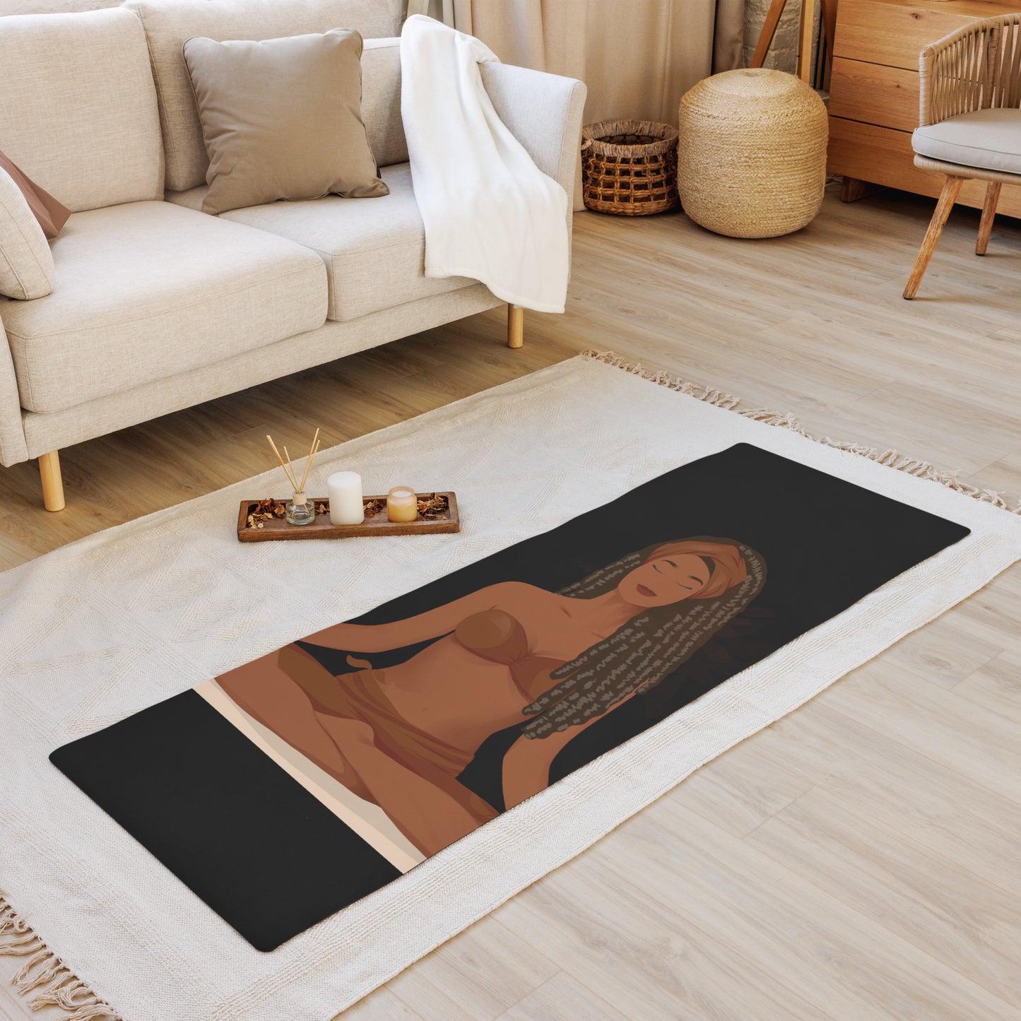Yoga mat colors brown tan black dark brown Unisex Adult Accessories