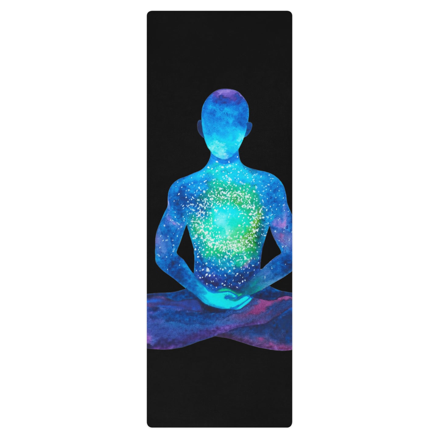 Yoga mat adult unisex colors blue bright blue black Accessories