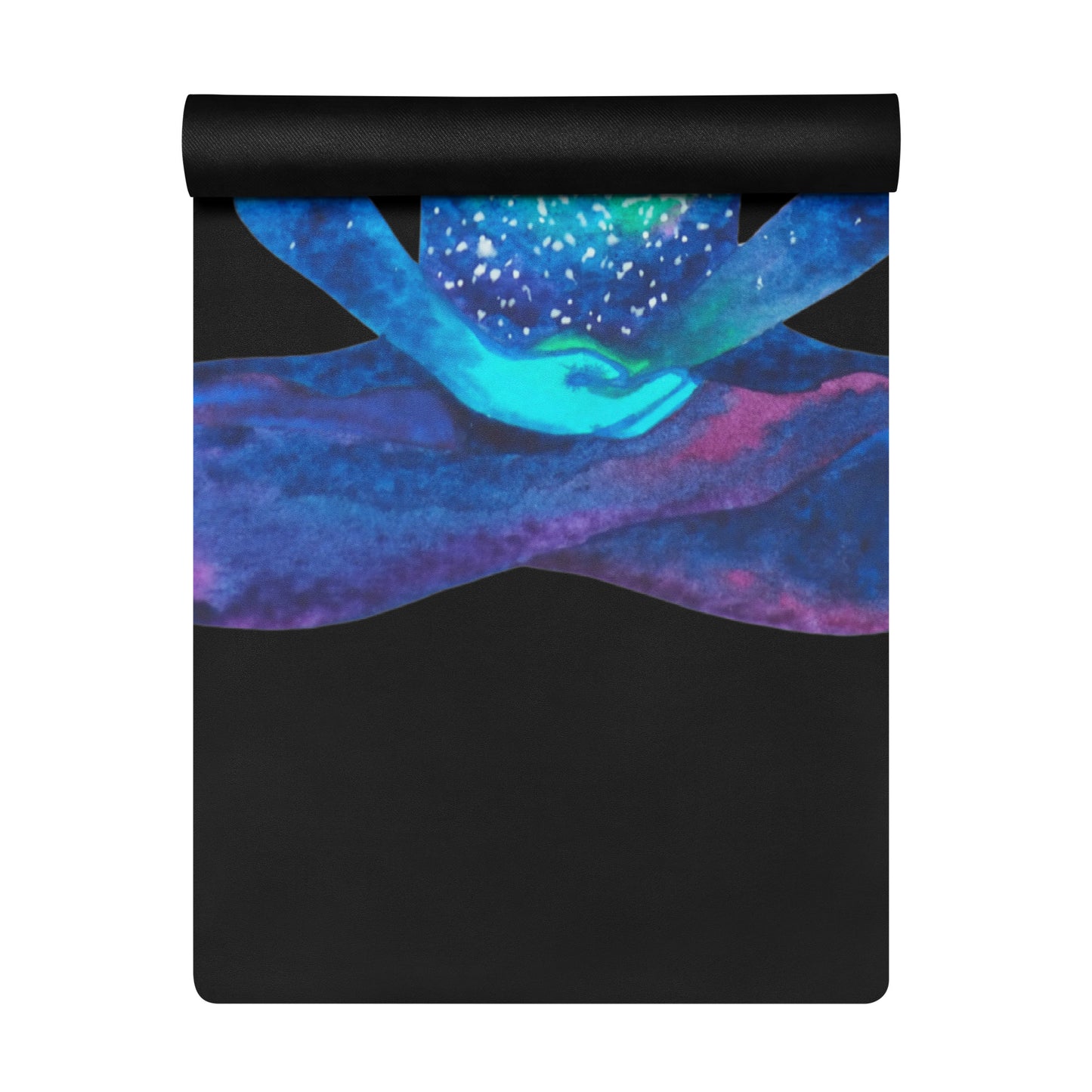 Yoga mat adult unisex colors blue bright blue black Accessories