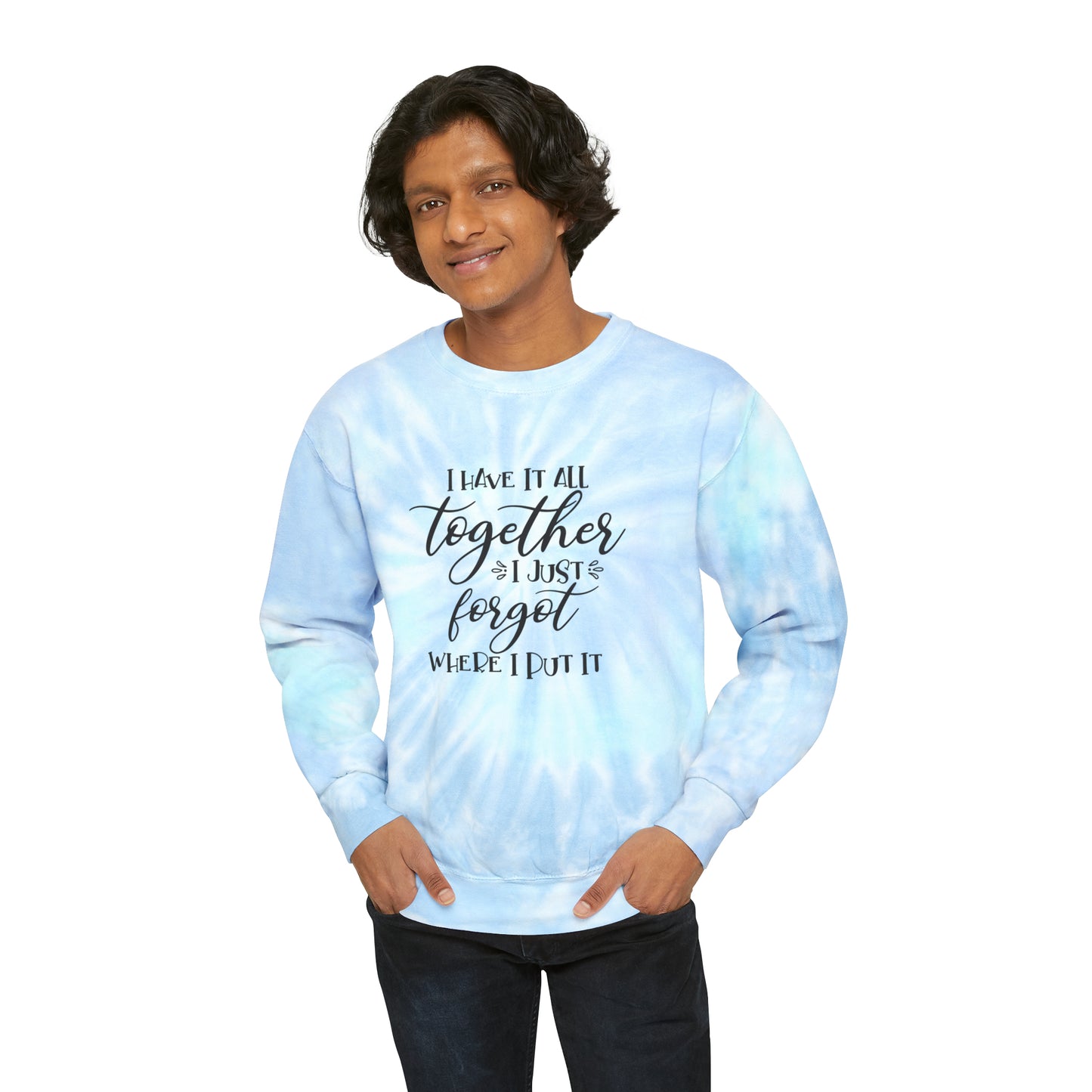 Unisex Tie-Dye Sweatshirt Adult/Teen Activewear