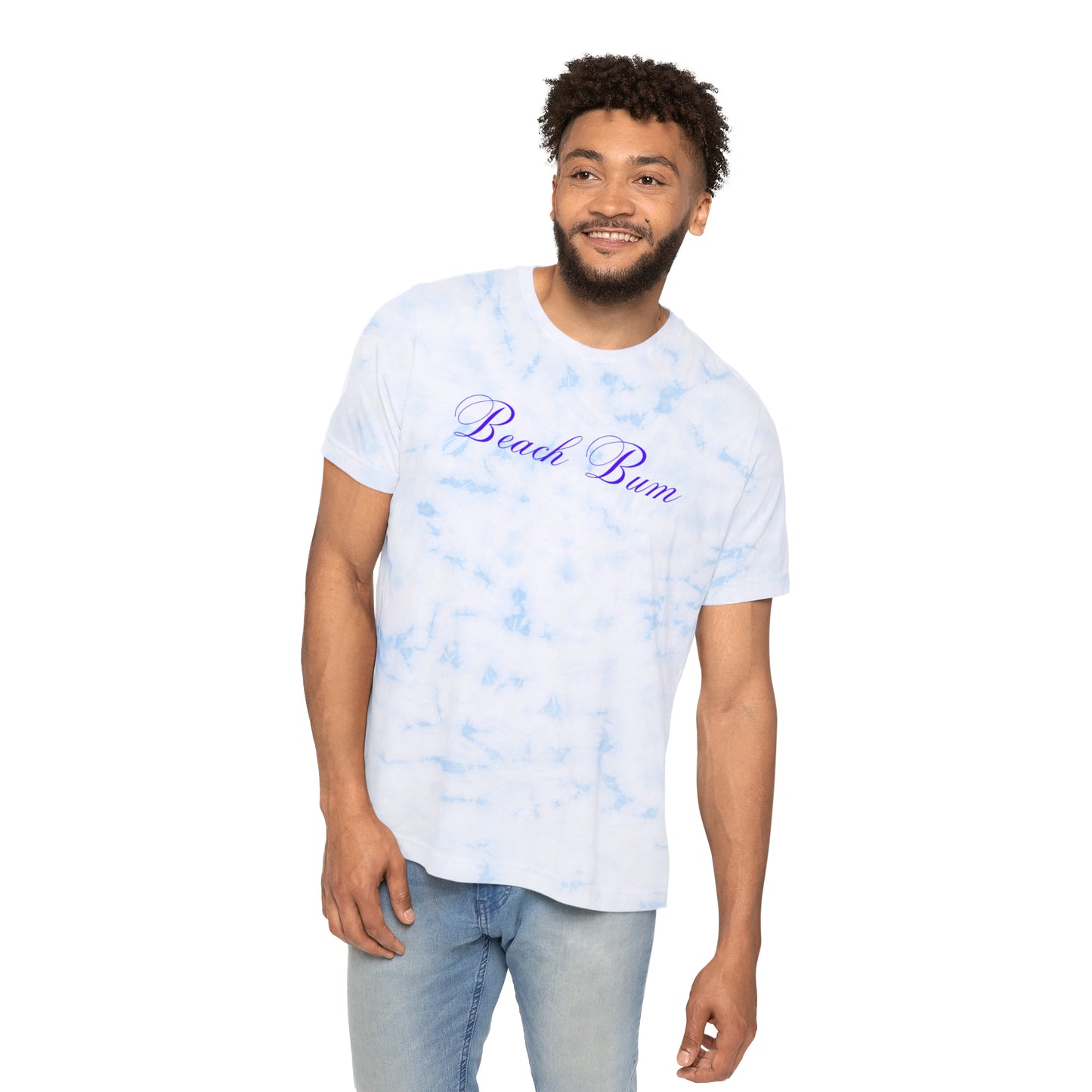 Unisex FWD Fashion Tie-Dyed T-Shirt Beach Bum Activewear Adult