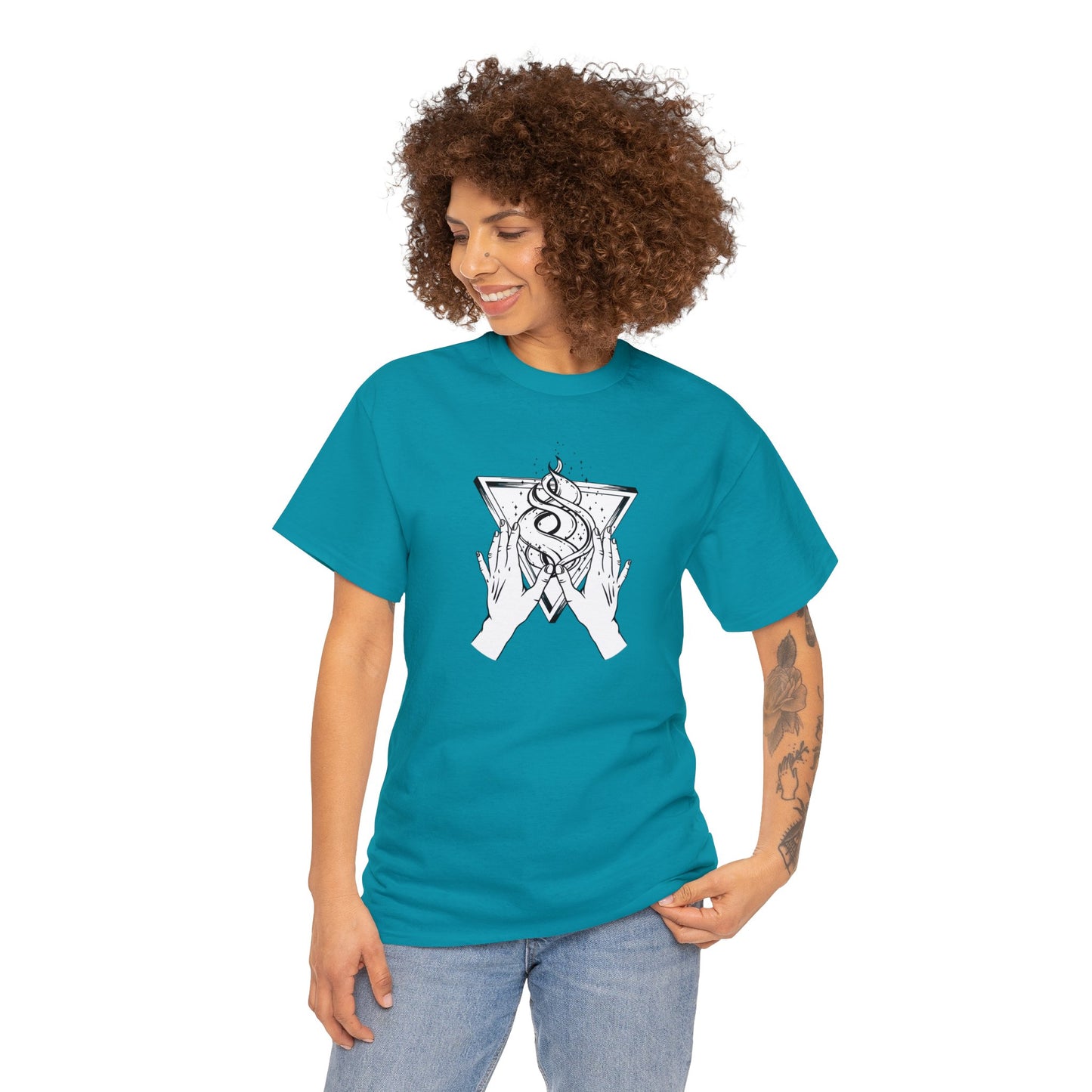 Unisex Heavy Cotton Tee Adult/Teen Activewear Shirt Comes In Many Colors