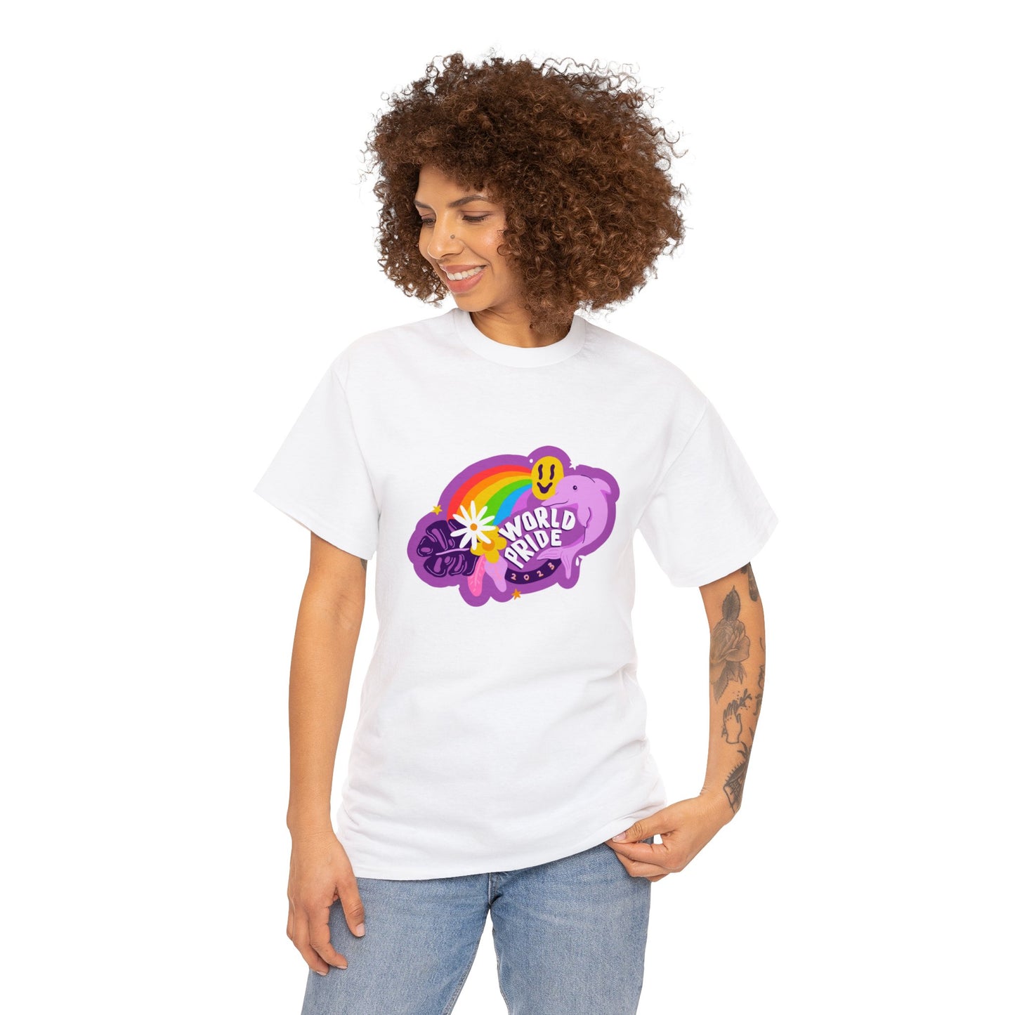 Unisex Heavy Cotton Tee Adult/Teen Activewear Comes In Many Colors