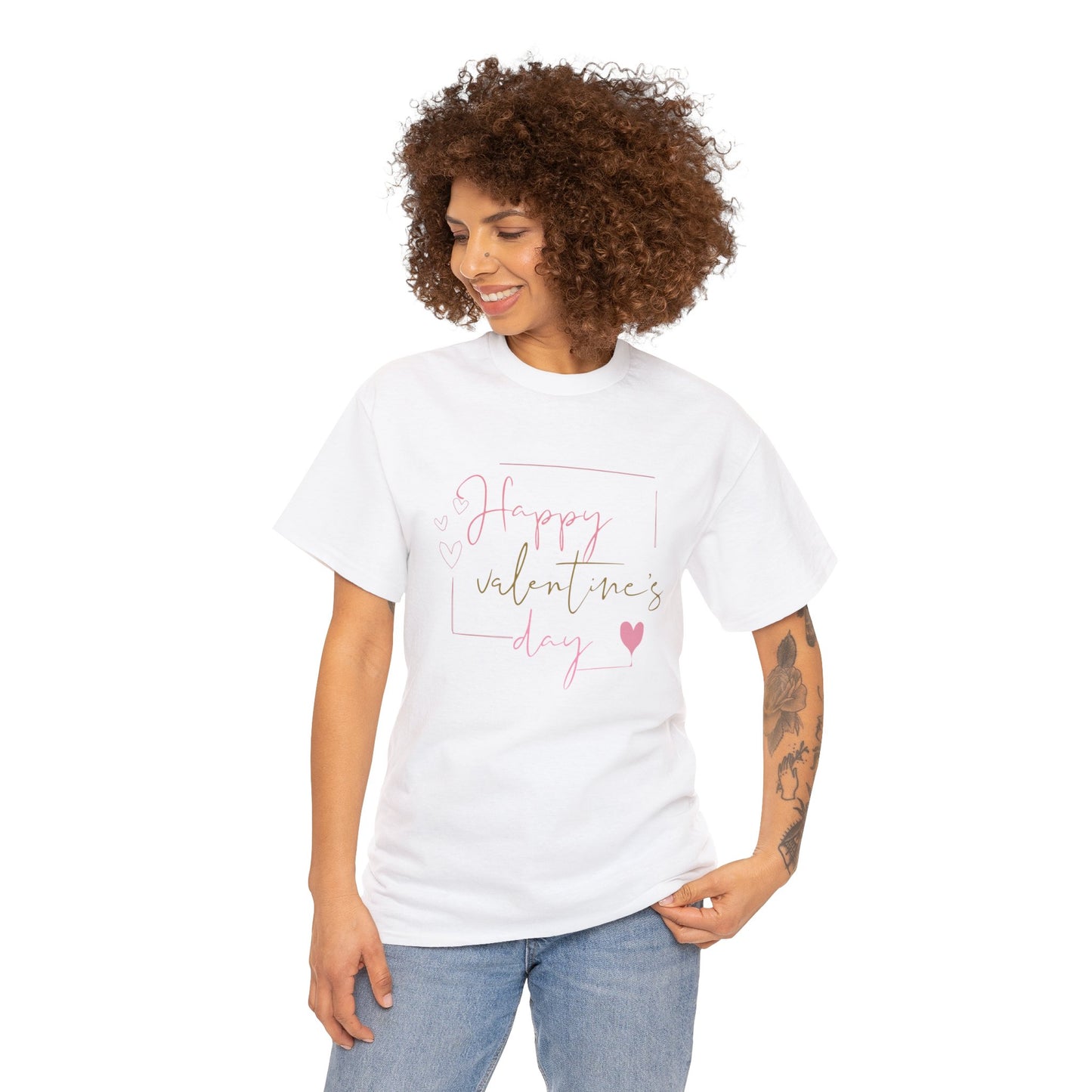 Unisex Heavy Cotton Tee Adult/Teen Valentines Day Activewear