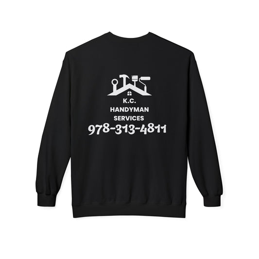 K.C. Handyman Services Sweatshirt, Custom Crewneck for Handyman, Cozy Workwear, Personalized Gift for Father's Day, Practical Uniform