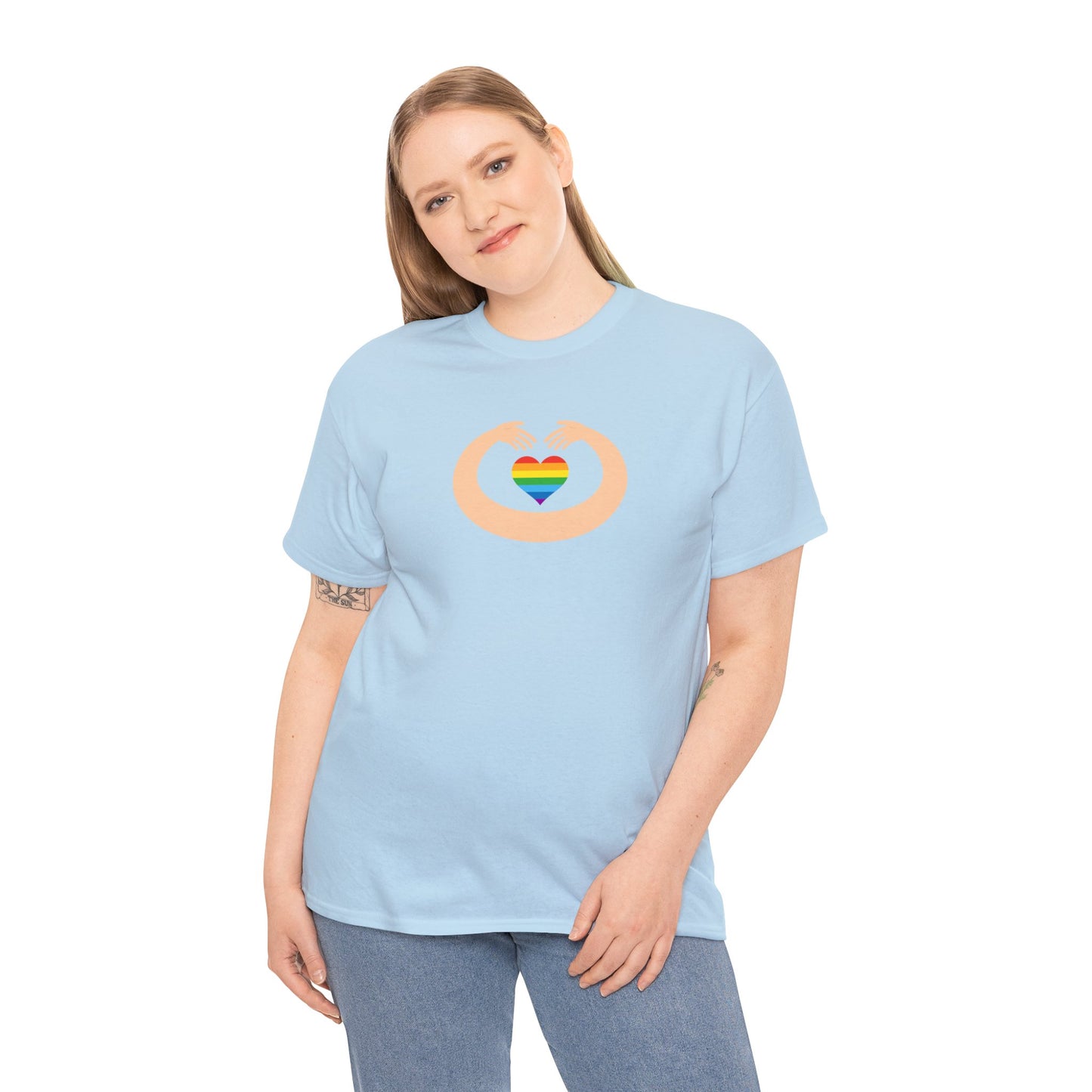 Unisex Heavy Cotton Tee  Adult/Teen Activewear Great Quality Low Prices Most Tees Under 12$ Comes In Many Colors LGBTQ