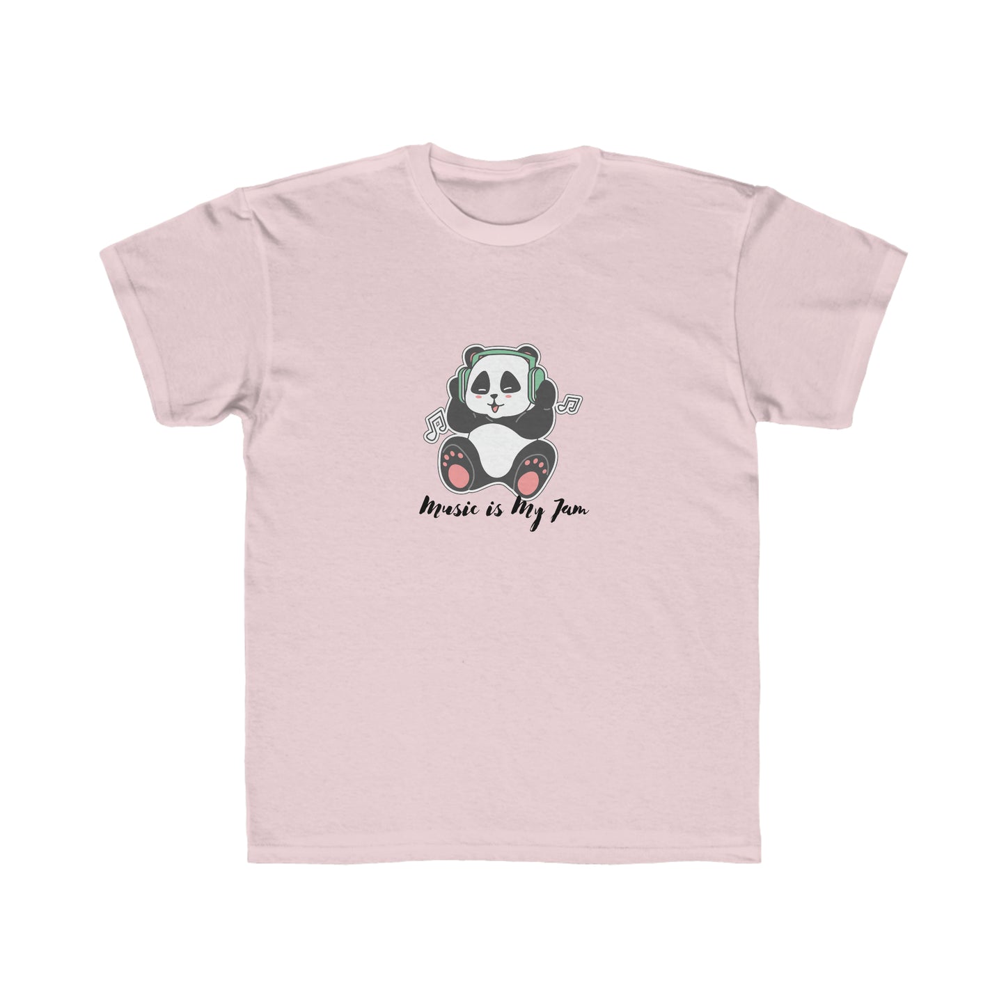Kids Regular Fit Tee Comes in Soft Pink