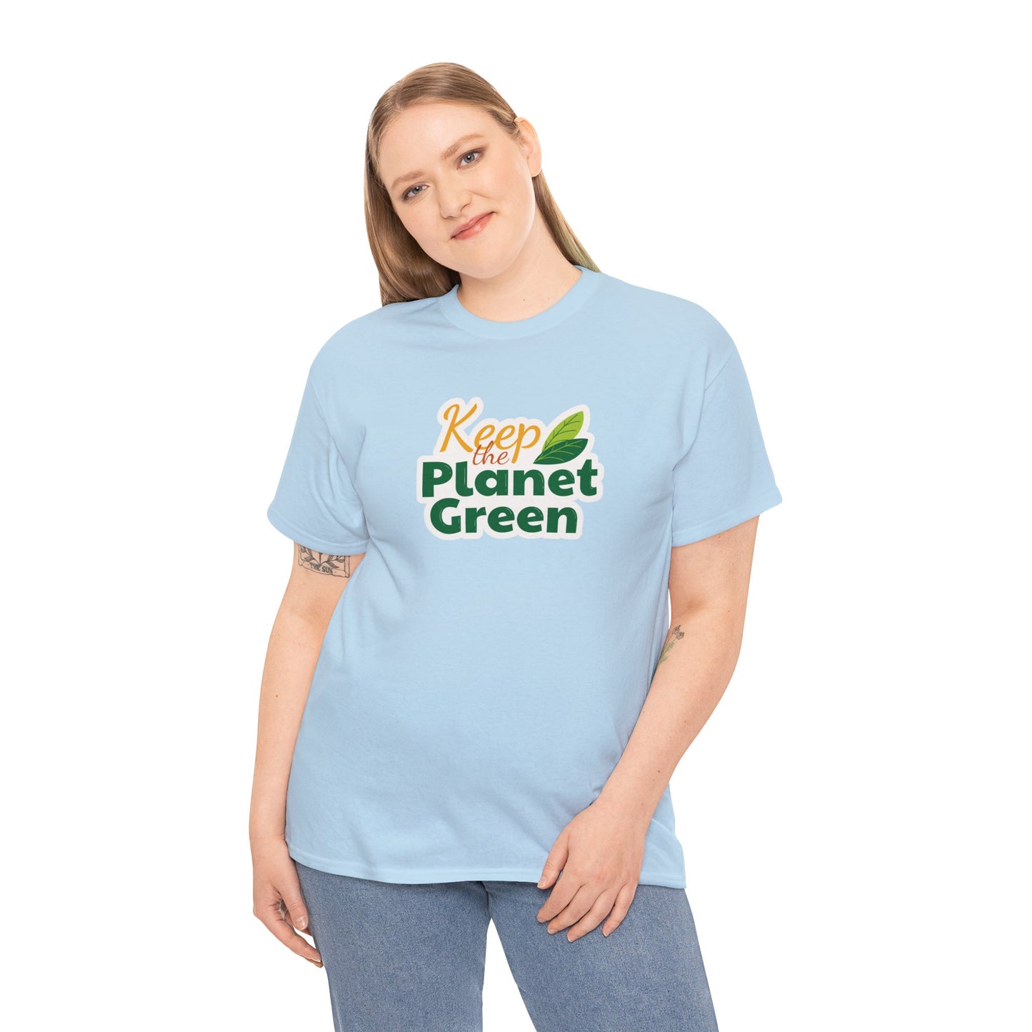 Unisex Heavy Cotton Tee Adult/Teen Activewear Shirt Comes In Many Colors