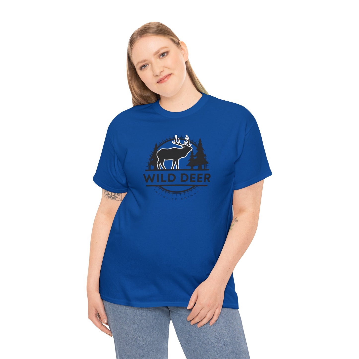 Unisex Heavy Cotton Tee Adult/Teen Wildlife Lover Activewear Shirt Comes In Many Colors