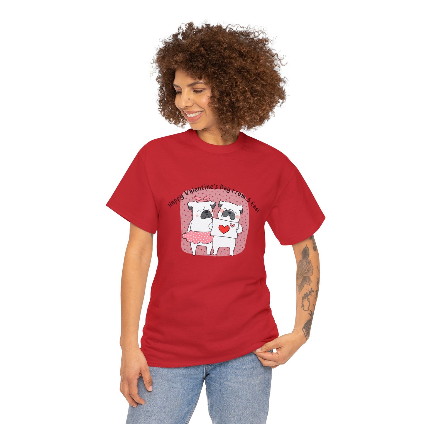 Unisex Heavy Cotton Tee 5 East Nurses Valentines Day