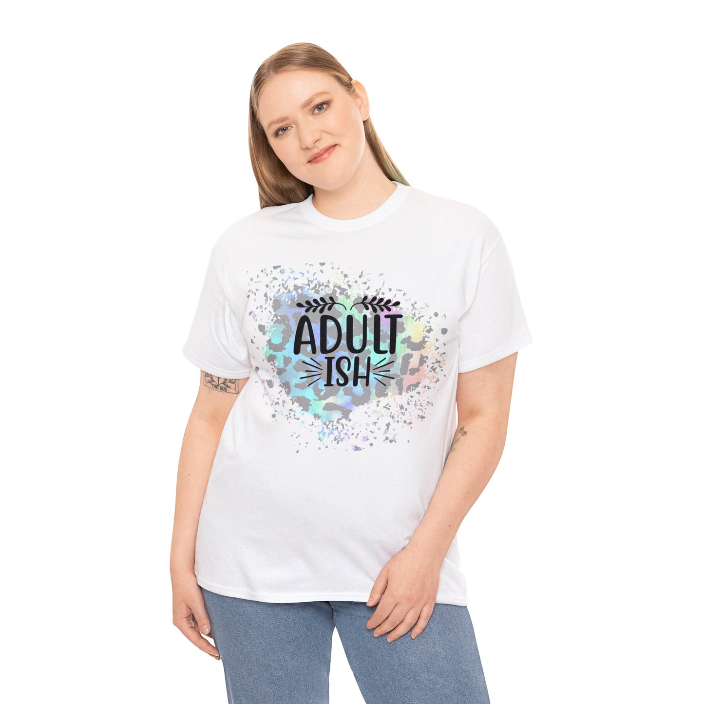 Unisex Heavy Cotton Tee  Adult/Teen Activewear Comes In Various Colors