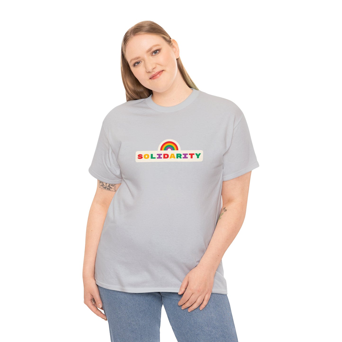 Unisex Heavy Cotton Tee Adult/Teen Activewear Comes In Many Colors