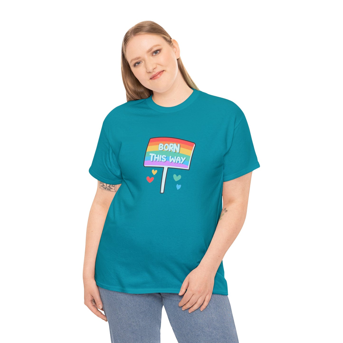 Unisex Heavy Cotton Tee Adult/Teen Activewear Comes In Many Colors