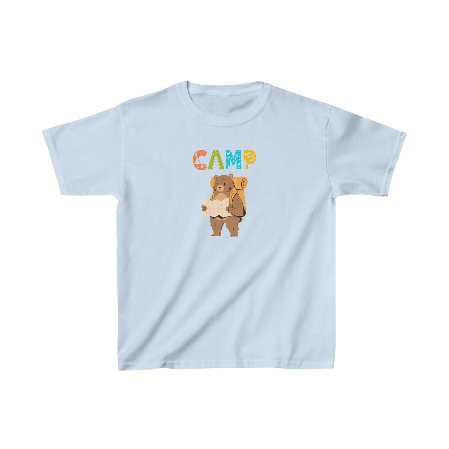 Kids Heavy Cotton™ Tee Unisex Activewear Under 12$ Comes In Many Colors Great For Camping And Summer