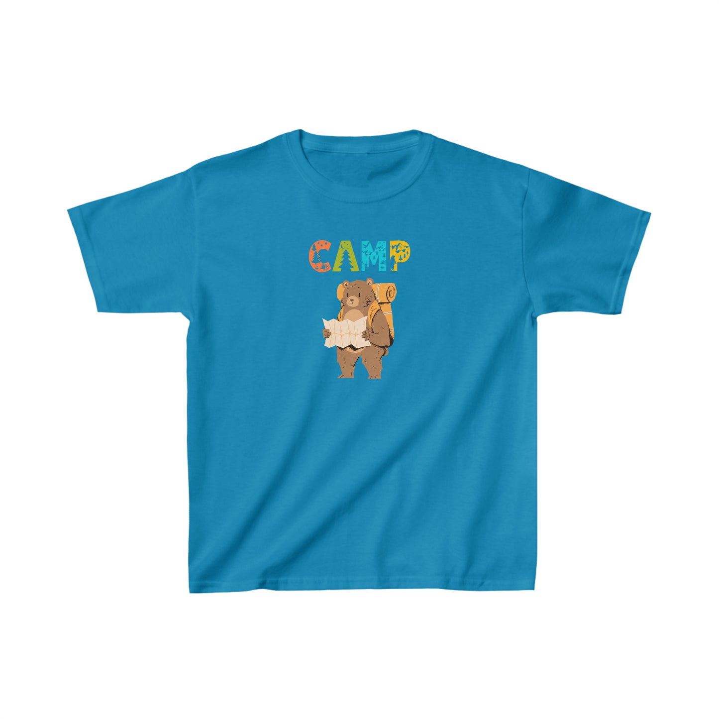 Kids Heavy Cotton™ Tee Unisex Activewear Under 12$ Comes In Many Colors Great For Camping And Summer