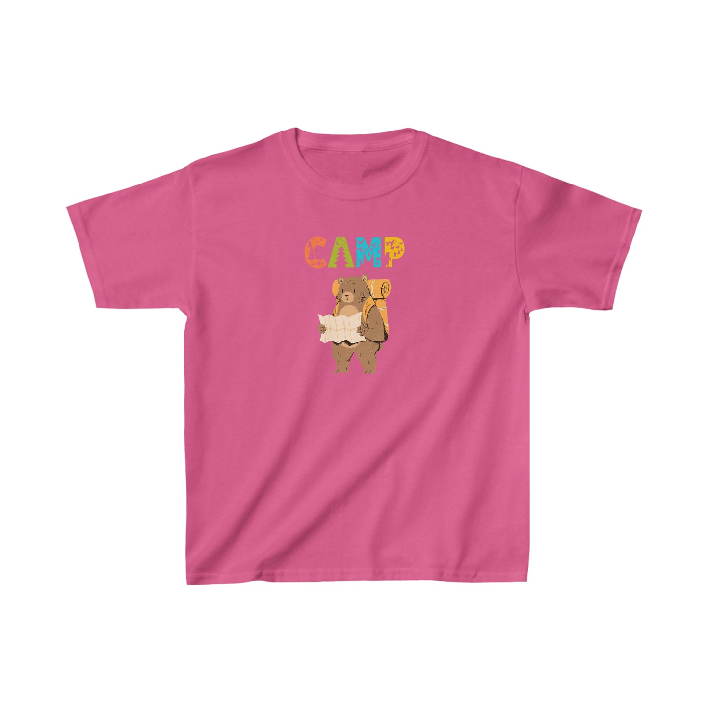 Kids Heavy Cotton™ Tee Unisex Activewear Under 12$ Comes In Many Colors Great For Camping And Summer