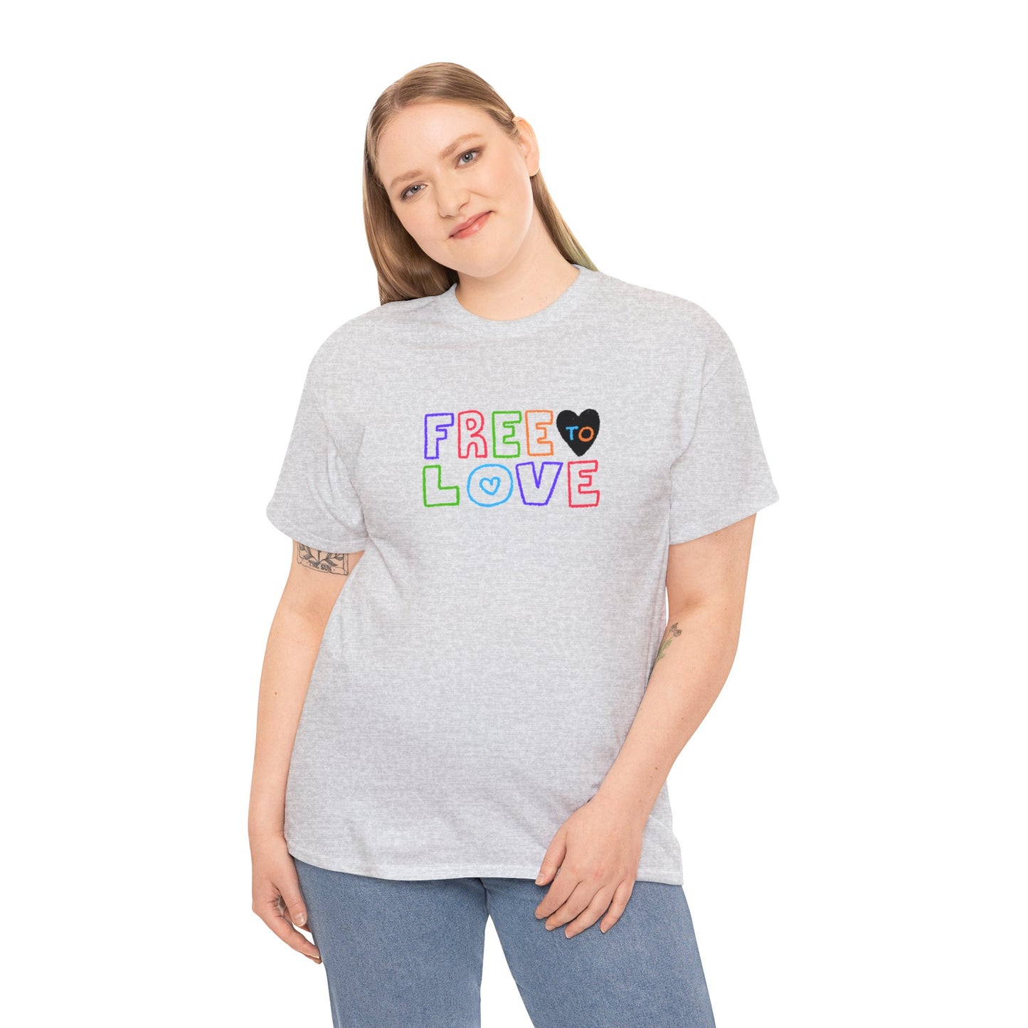 Unisex Heavy Cotton Tee Adult/Teen Activewear Comes In Many Colors