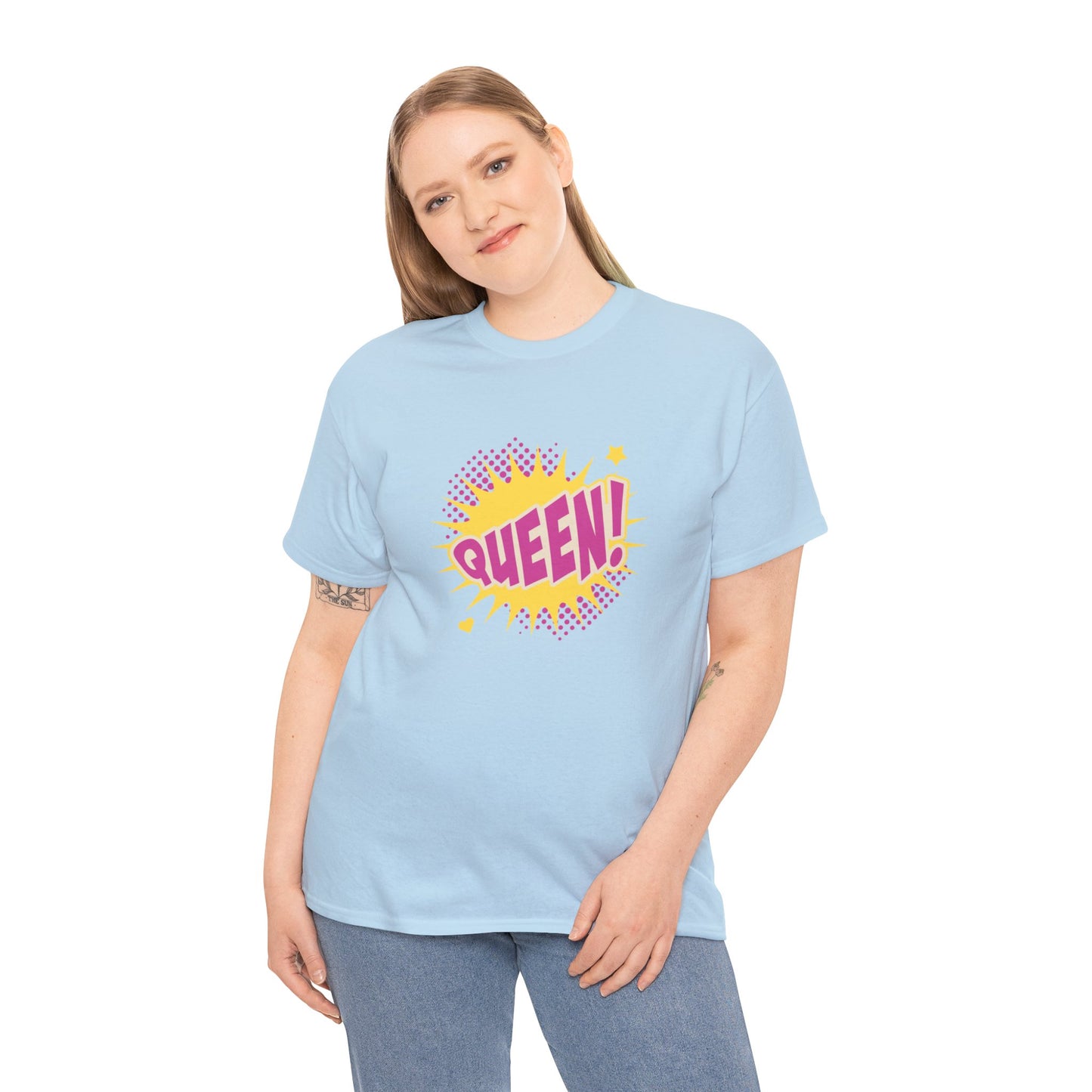 Unisex Heavy Cotton Tee Adult/Teen Activewear Comes In Many Colors