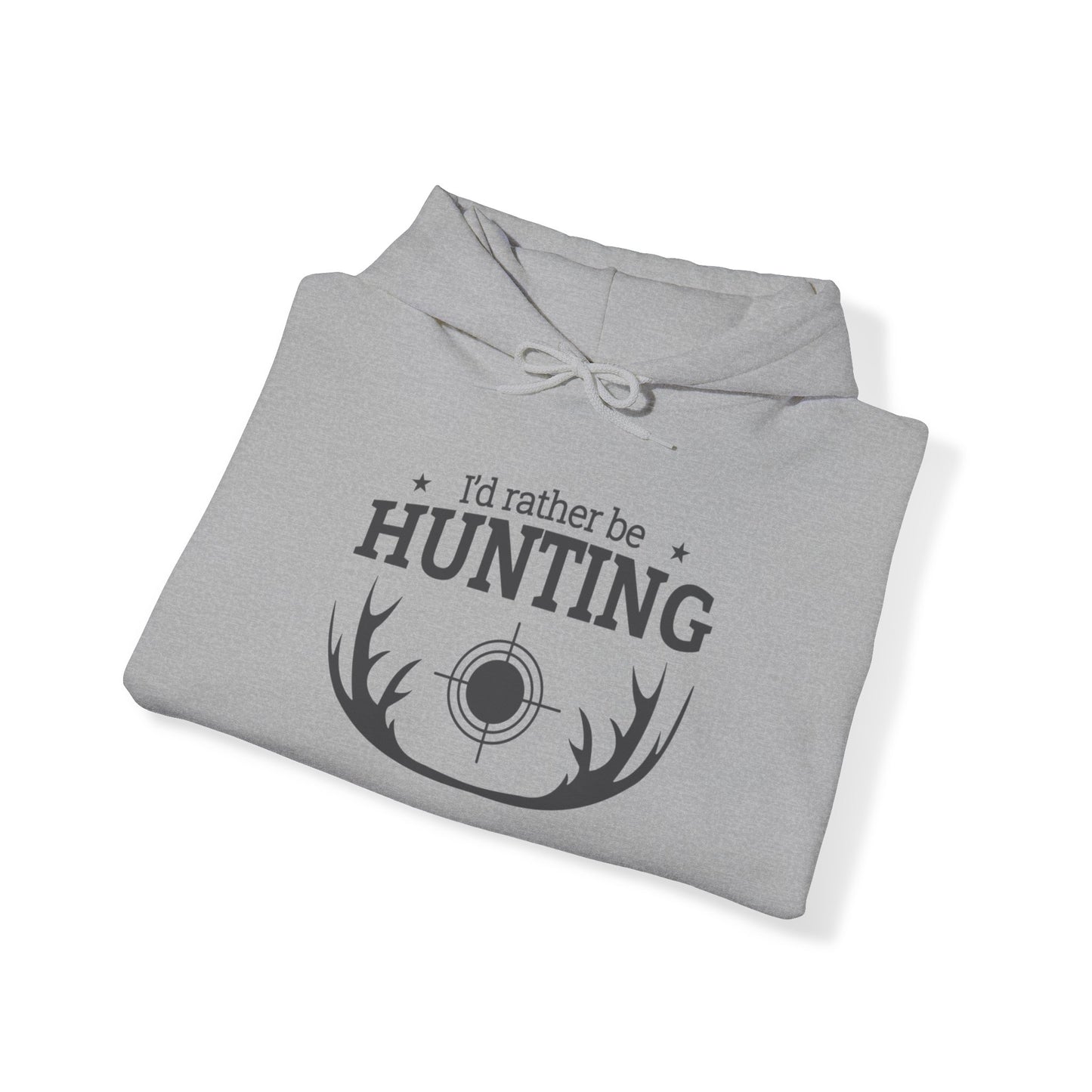 Unisex Heavy Blend™ Hooded Sweatshirt Adult Activewear I'd Rather Be Hunting