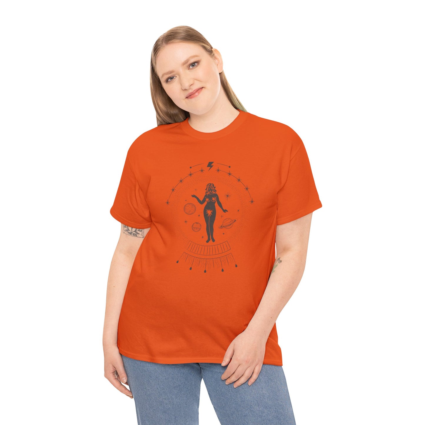 Unisex Heavy Cotton Tee Adult/Teen Activewear Shirt Comes In Many Colors