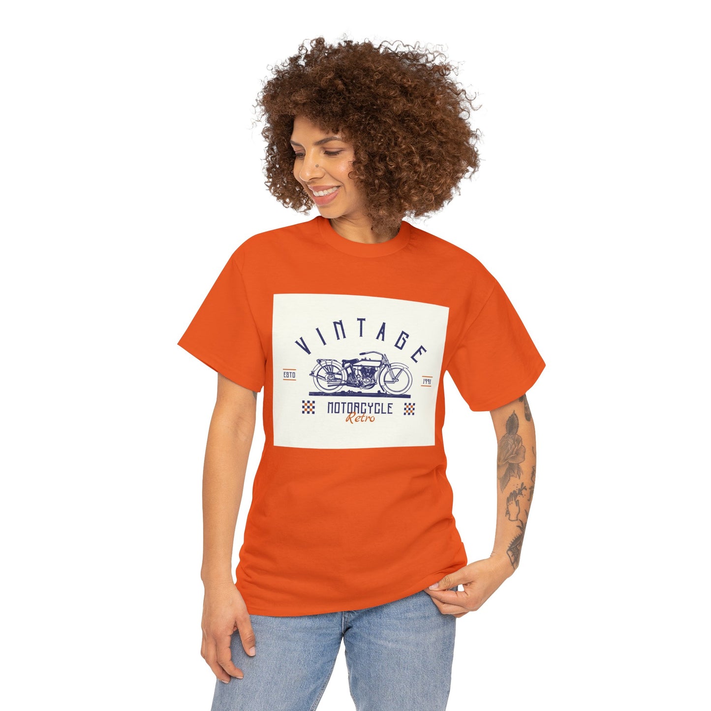 Unisex Heavy Cotton Tee Adult/Teen Activewear Shirt Comes In Many Colors