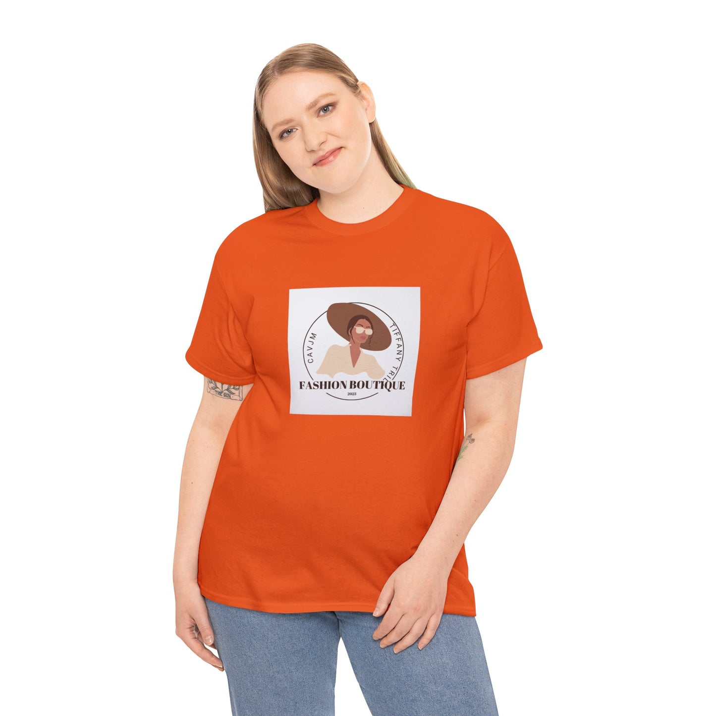 Unisex Heavy Cotton Tee Adult/Teen Activewear Shirt Comes In Many Colors