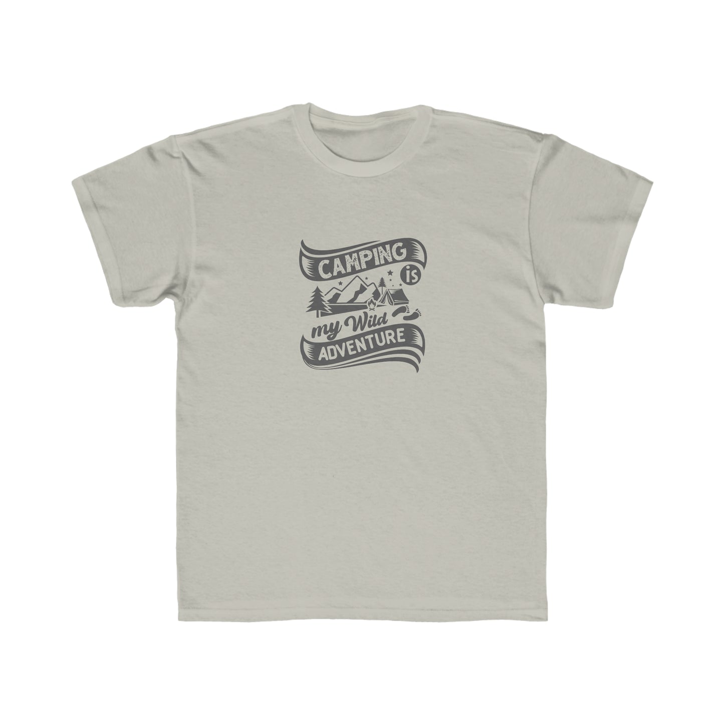 Kids Regular Fit Tee Unisex Activewear Under 12$ Comes In Many Colors Great For Camping And Summer