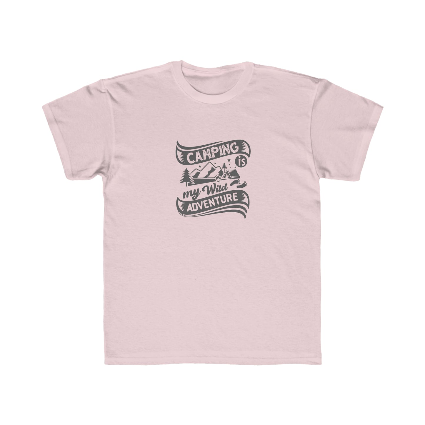 Kids Regular Fit Tee Unisex Activewear Under 12$ Comes In Many Colors Great For Camping And Summer