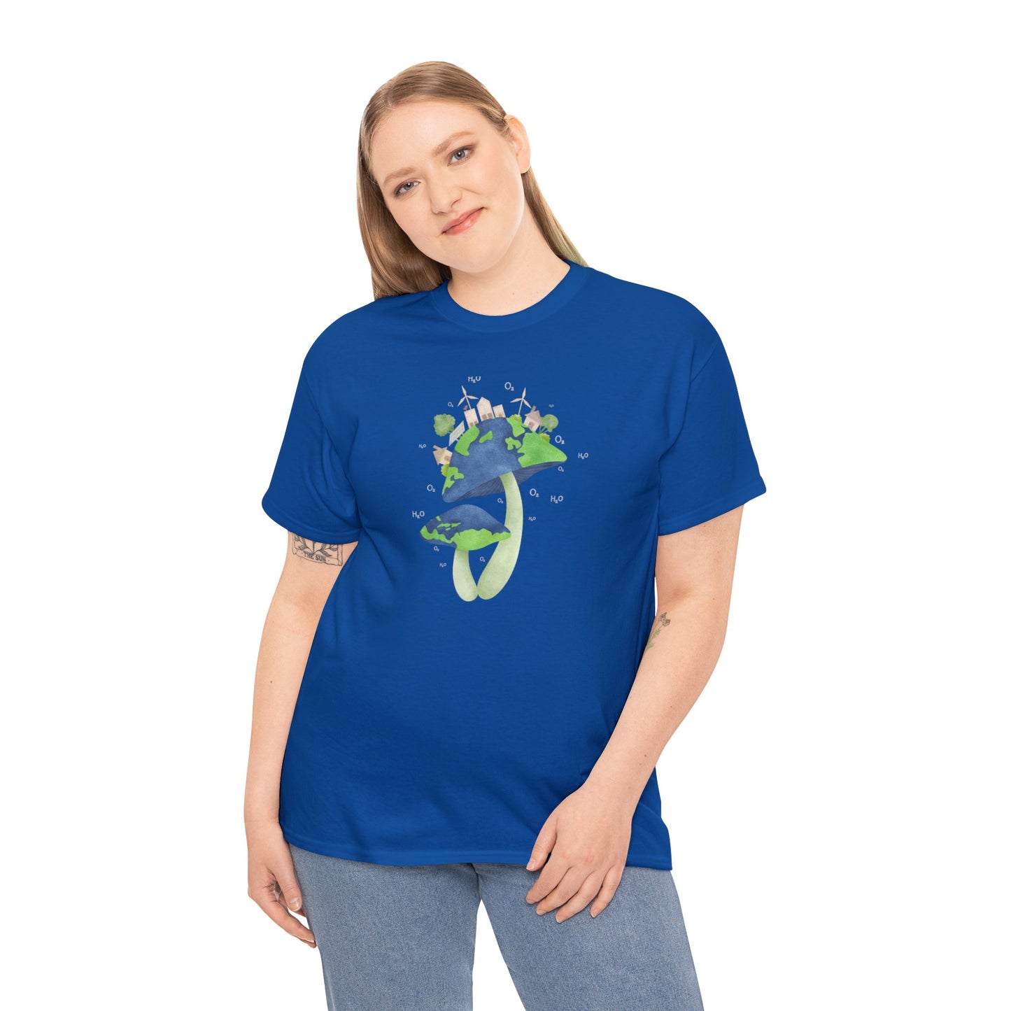 Unisex Heavy Cotton Tee Adult/Teen Activewear Shirt Comes In Many Colors