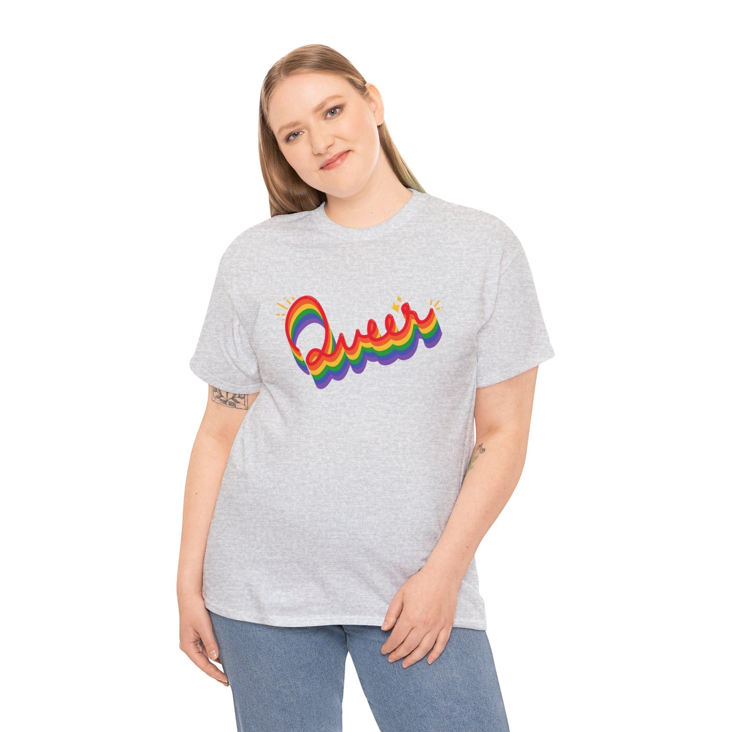 Unisex Heavy Cotton Tee Adult/Teen Activewear Comes In Many Colors