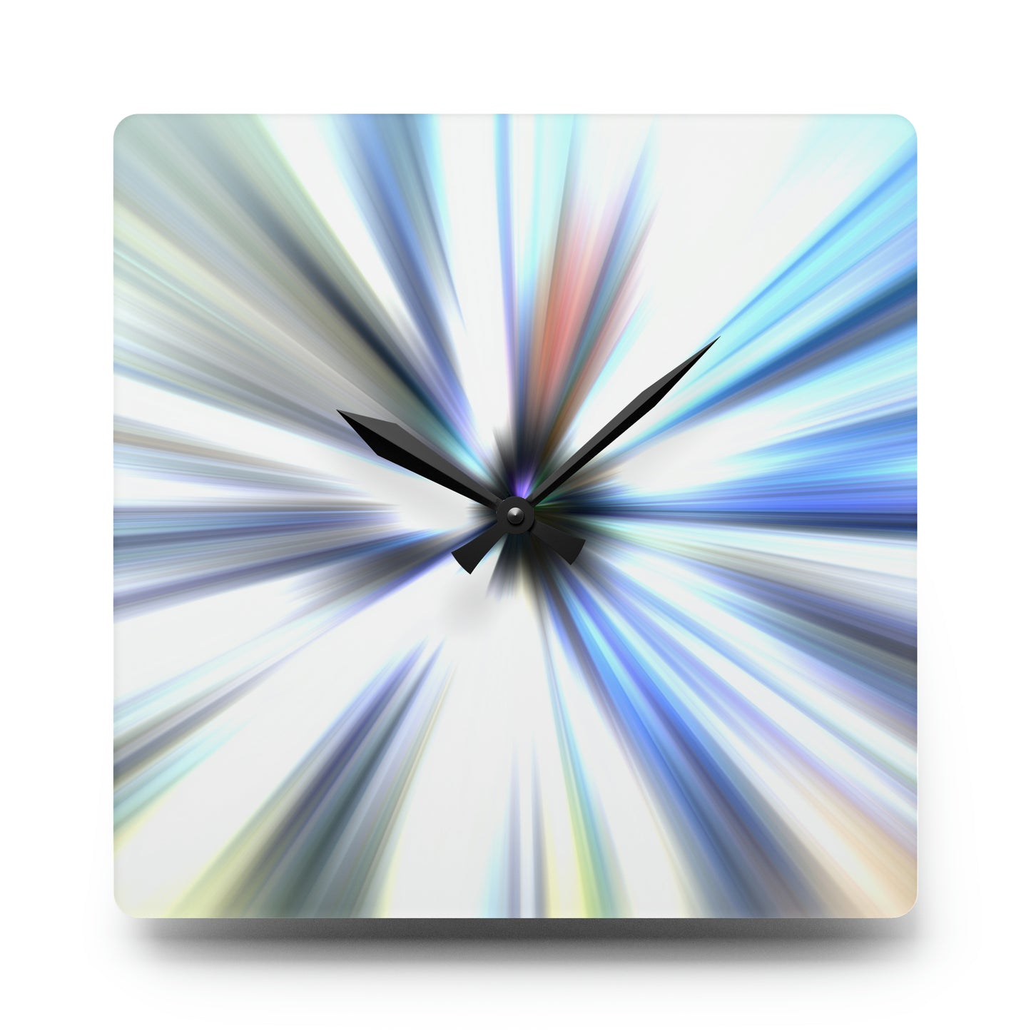 Acrylic Wall Clock Round and Square.  Matching Products Available. Bring Your Own Image For Free. Love a Print and Want It On a Different Products Just Call 1-603-377-1833