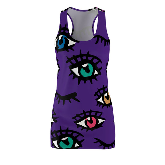 Women's Cut & Sew Racerback Dress and Bathing Suit Cover