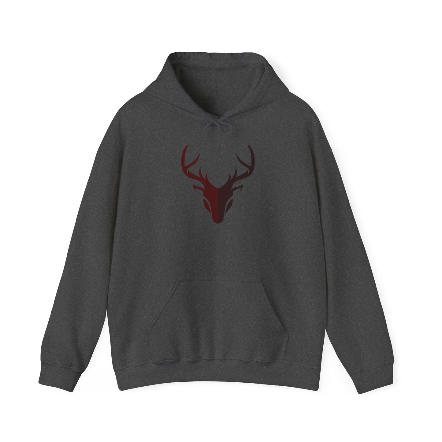 Unisex Heavy Blend™ Hooded Sweatshirt Adult Activewear Deer Head