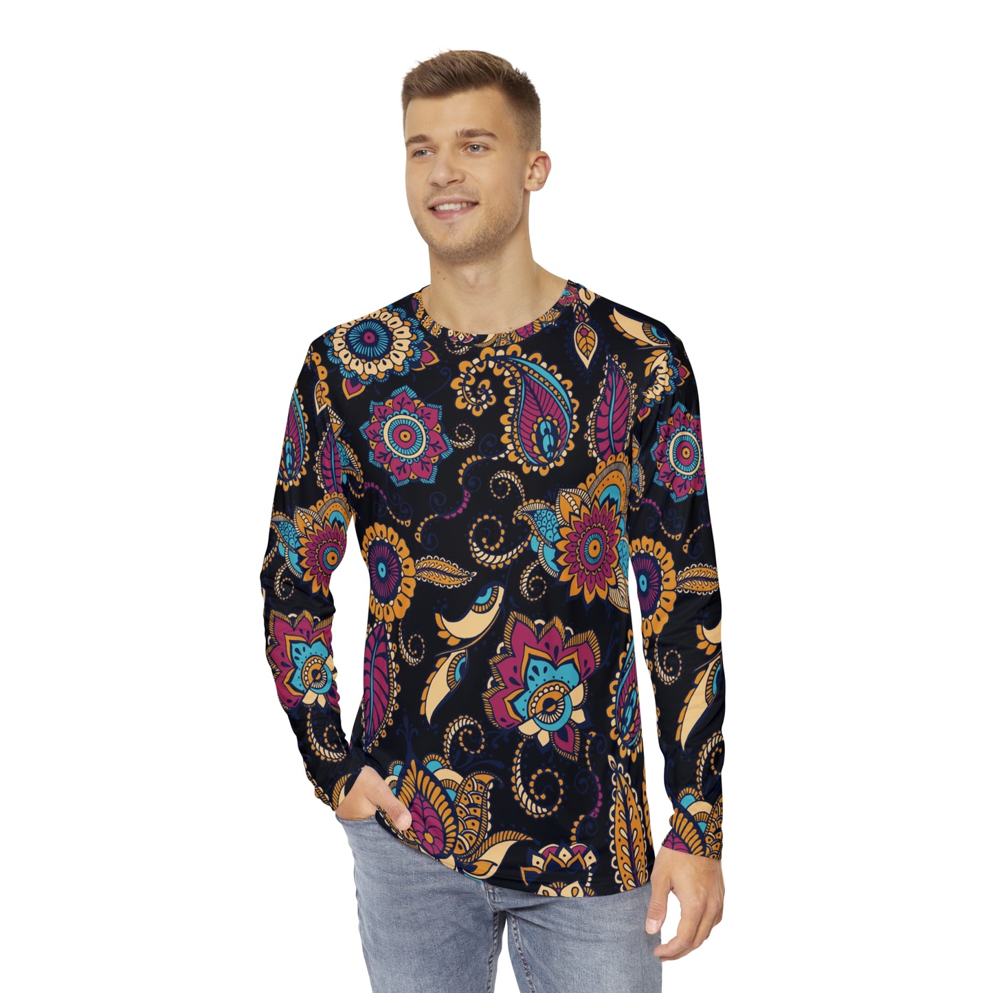 Men's Long Sleeve Shirt (AOP)