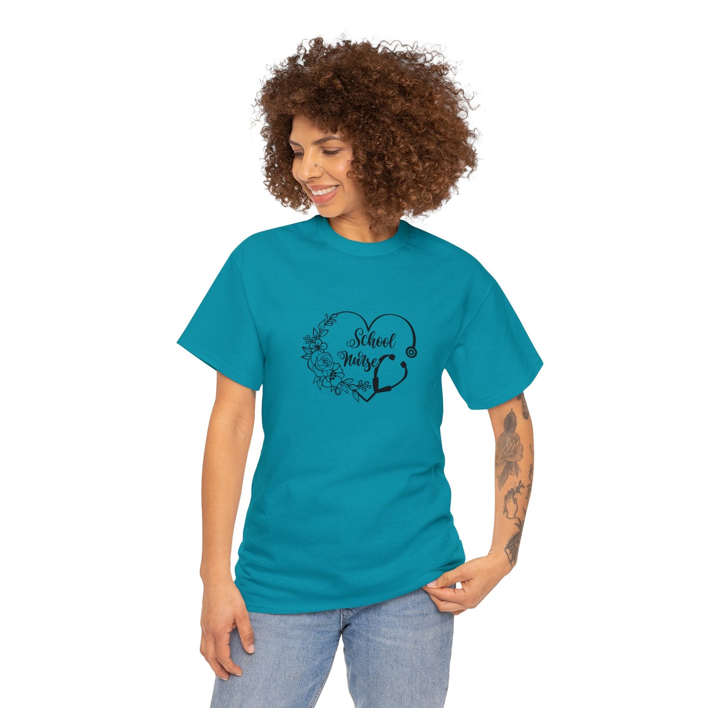 Unisex Heavy Cotton Tee Adult Activewear Comes In Various Colors