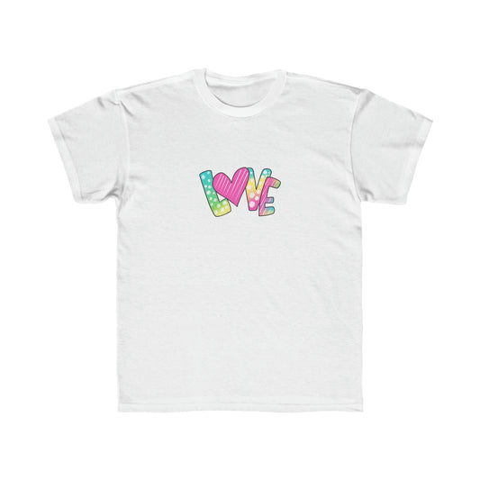 Kids Regular Fit Tee Comes in Soft Pink