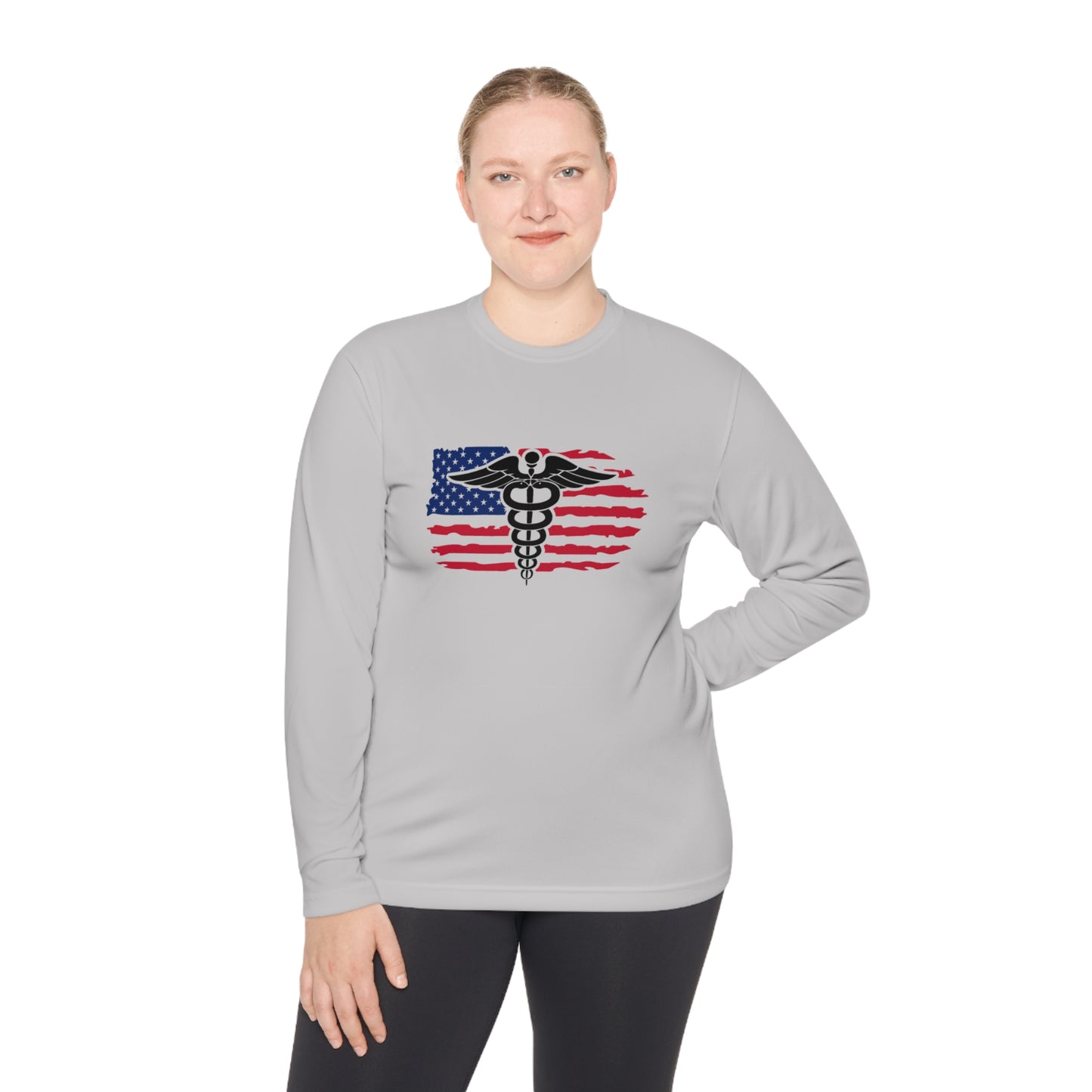 Unisex Lightweight Long Sleeve Tee Adult Activewear