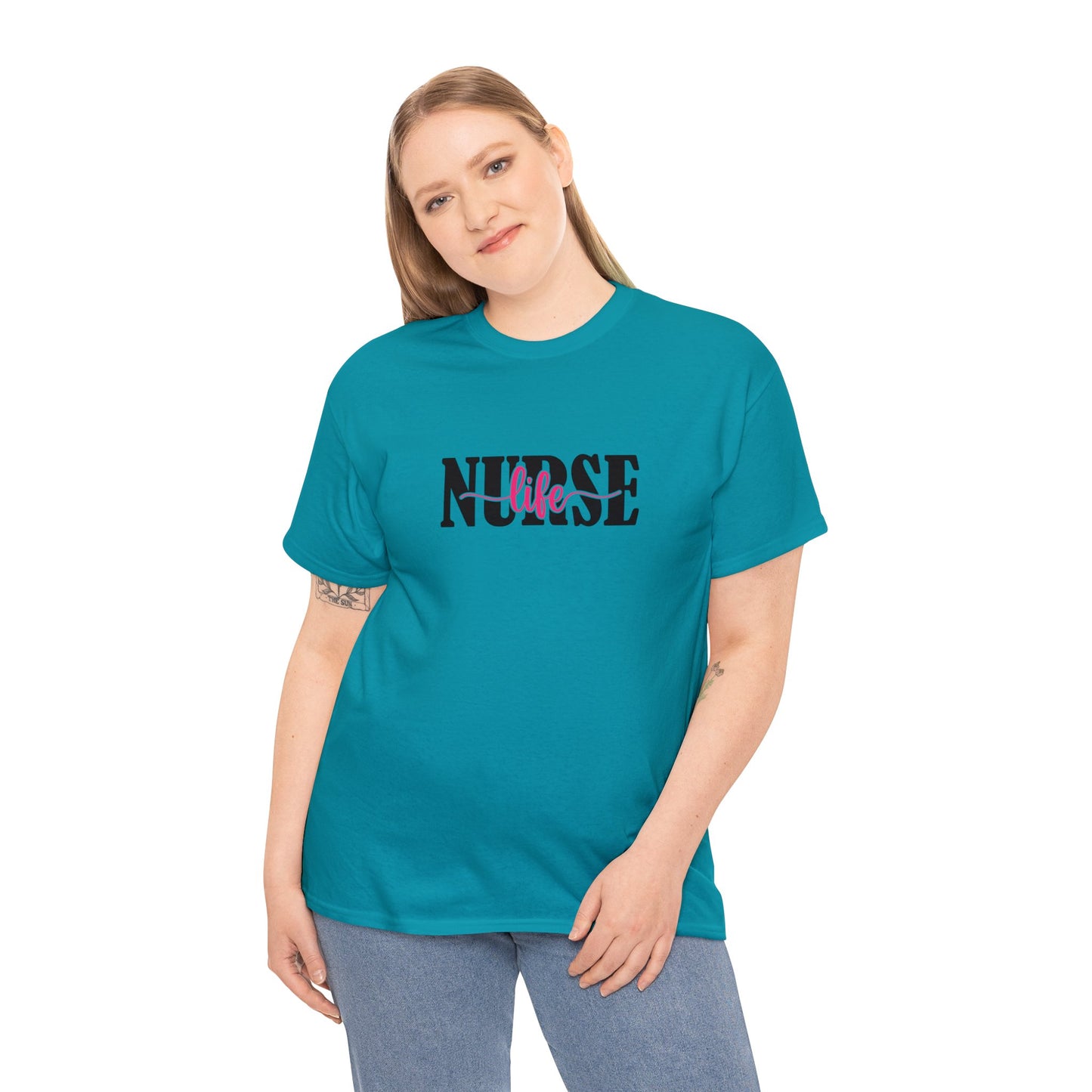 Unisex Heavy Cotton Tee  If You'd Like A Different Color Please Call 1-603-377-1833 Adult Activewear