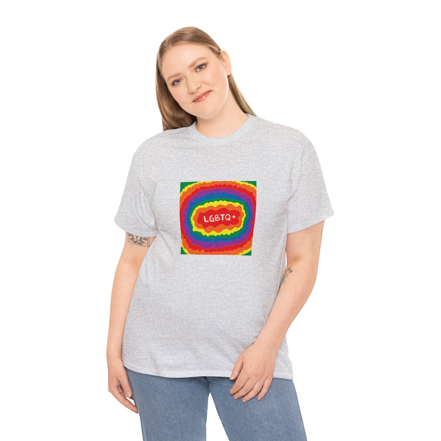 Unisex Heavy Cotton Tee Adult/Teen Activewear Comes In Various Colors